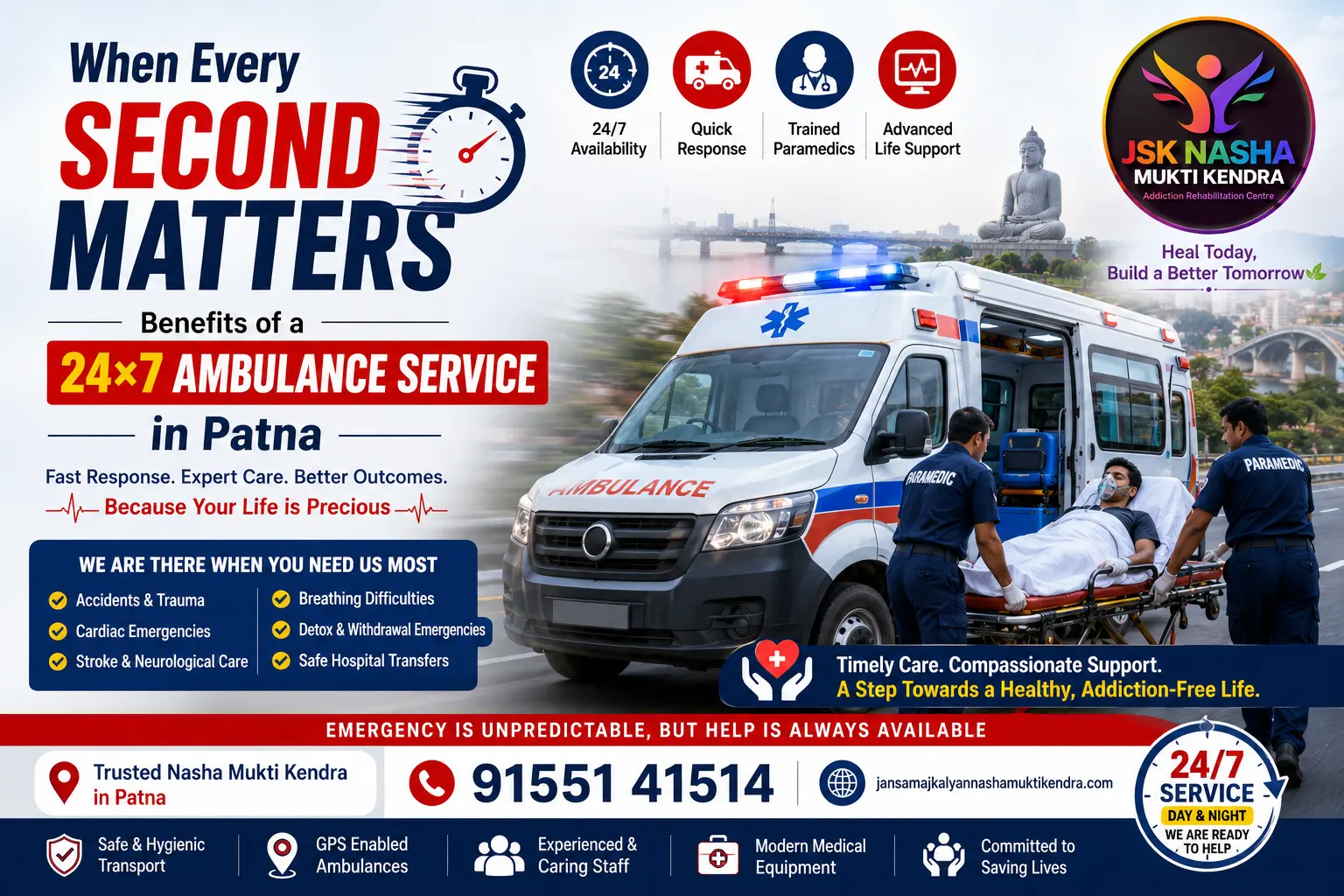 24x7 ambulance service patna guide