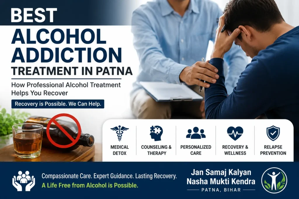 best alcohol addiction treatment in patna guide