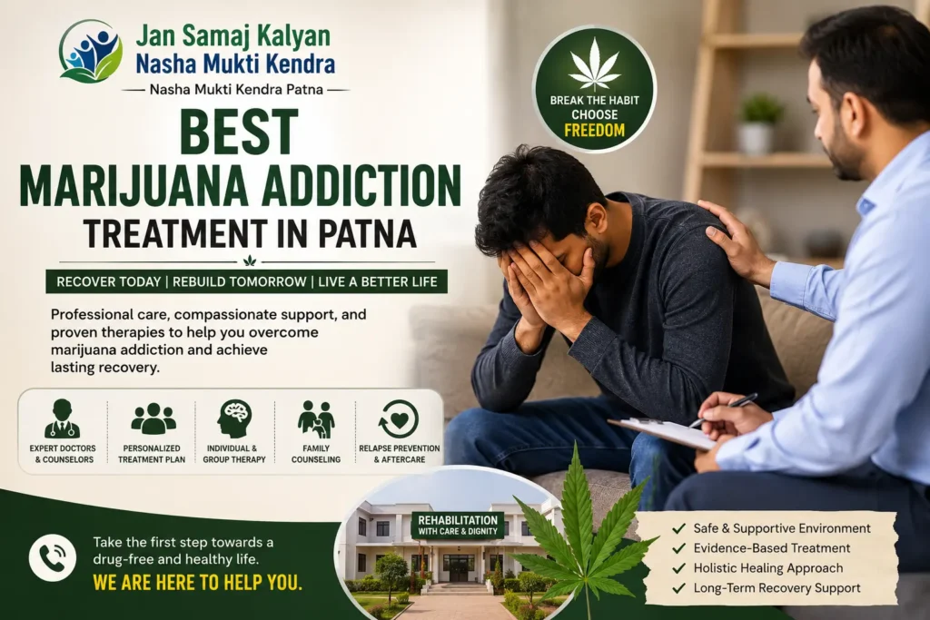 Professional marijuana addiction counseling and rehabilitation program