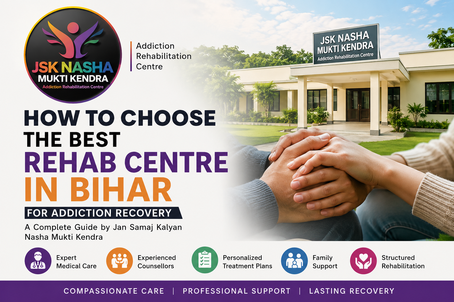 Best Rehab Centre in Bihar – Jan Samaj Kalyan Nasha Mukti Kendra Addiction Recovery Guide
