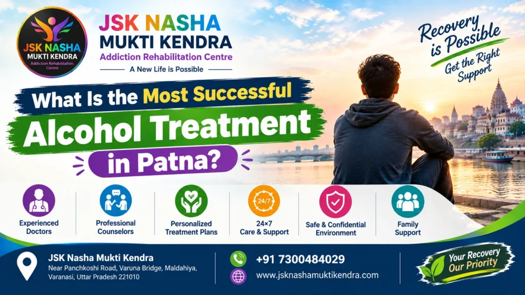 Alcohol treatment in Patna with professional detox and recovery support